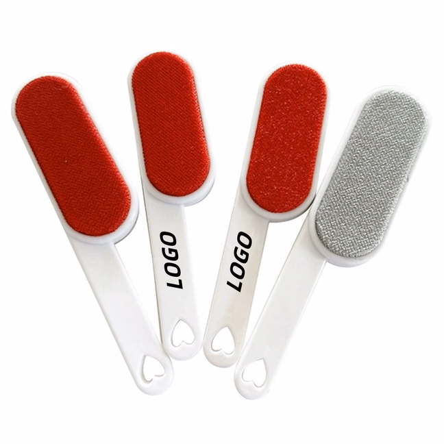 Double-sided lint brush