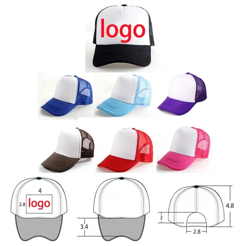 Trucker Mesh Snapback Adjustable Cap 1