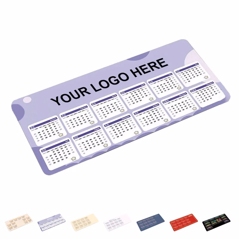 Mouse Pad With 2026 Calendar