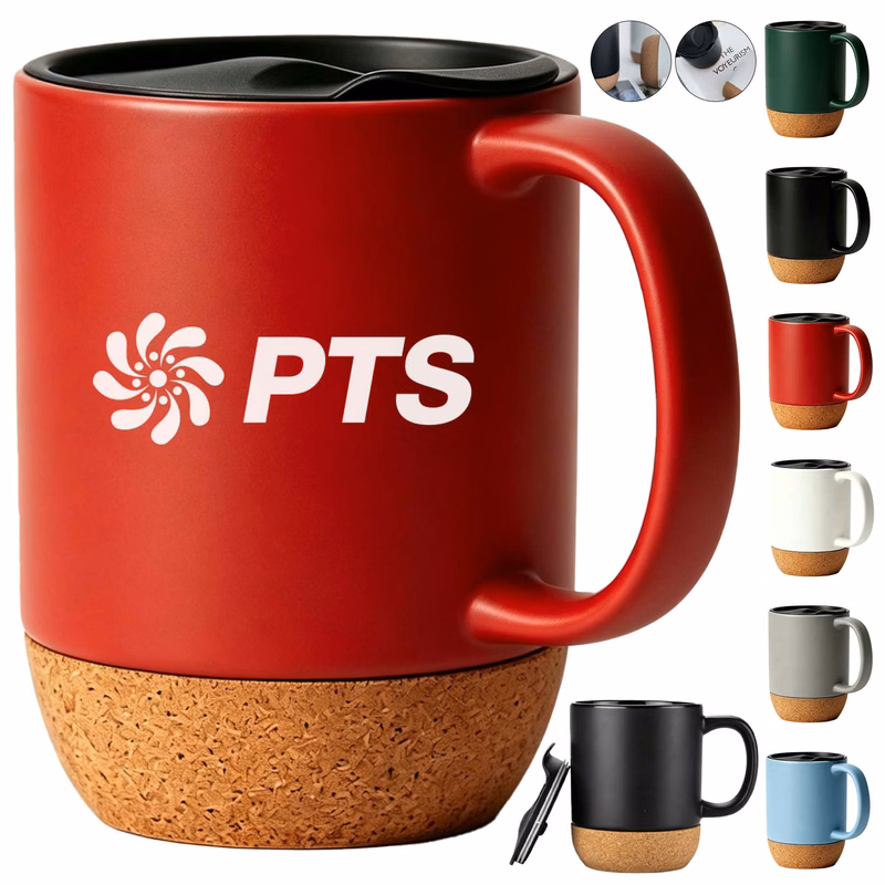12oz Ceramic Cup 350ml Mug With Lid