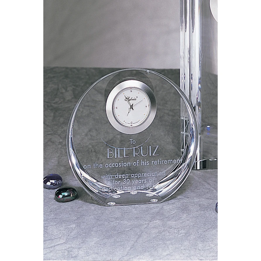 Crystal Corona Clock Award 1