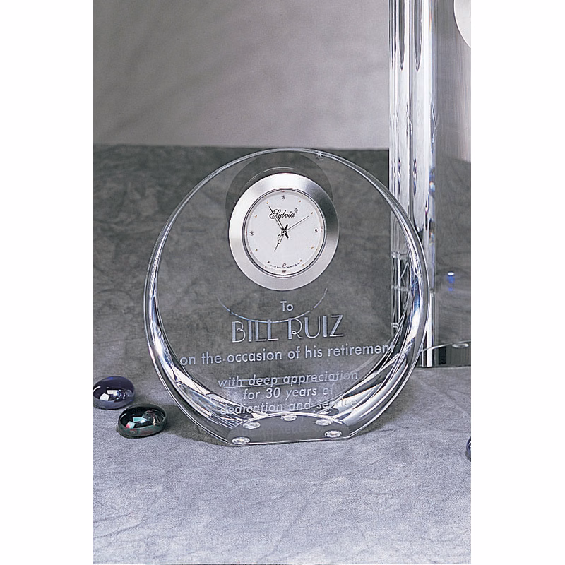 Crystal Corona Clock Award
