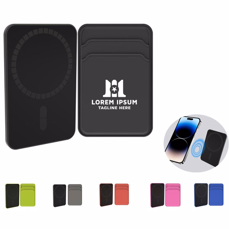 Silicone Magnetic Phone Card Wallet