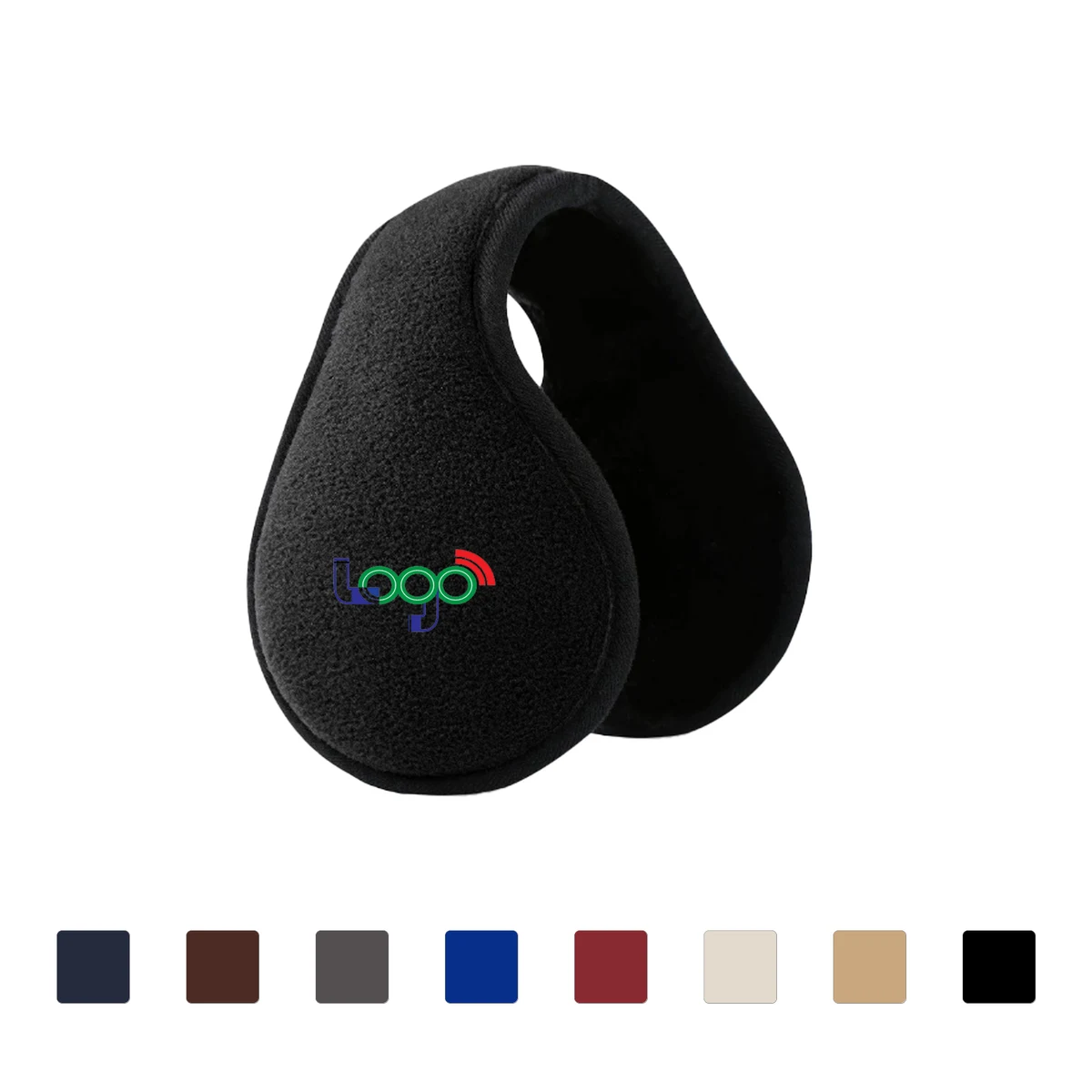Foldable Winter Ear Warmers with Plush Lining 1