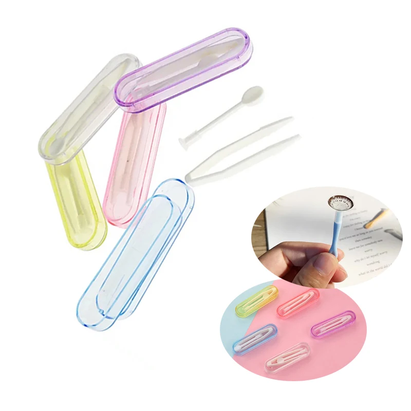 Tweezers And SuctionHolder For Contact Lenses 1