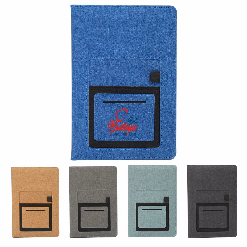 A5 Business Journal Notebook With Pocket Cover
