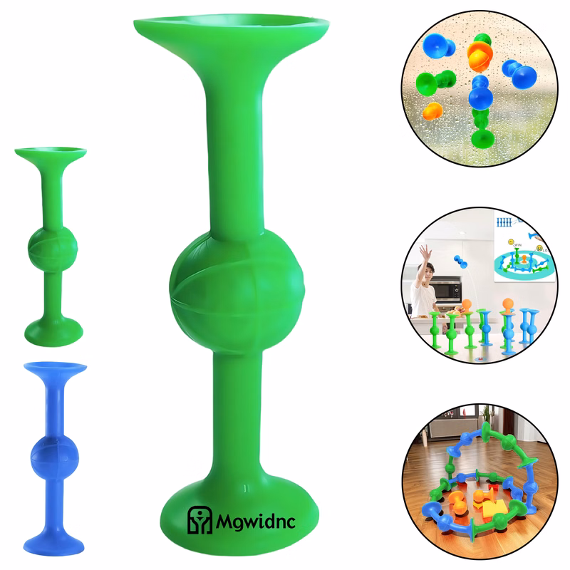 Dual Head Silicone Suction Cup Dart - Fun Sport Leisure Interactive Throwing Game for Stress Relief