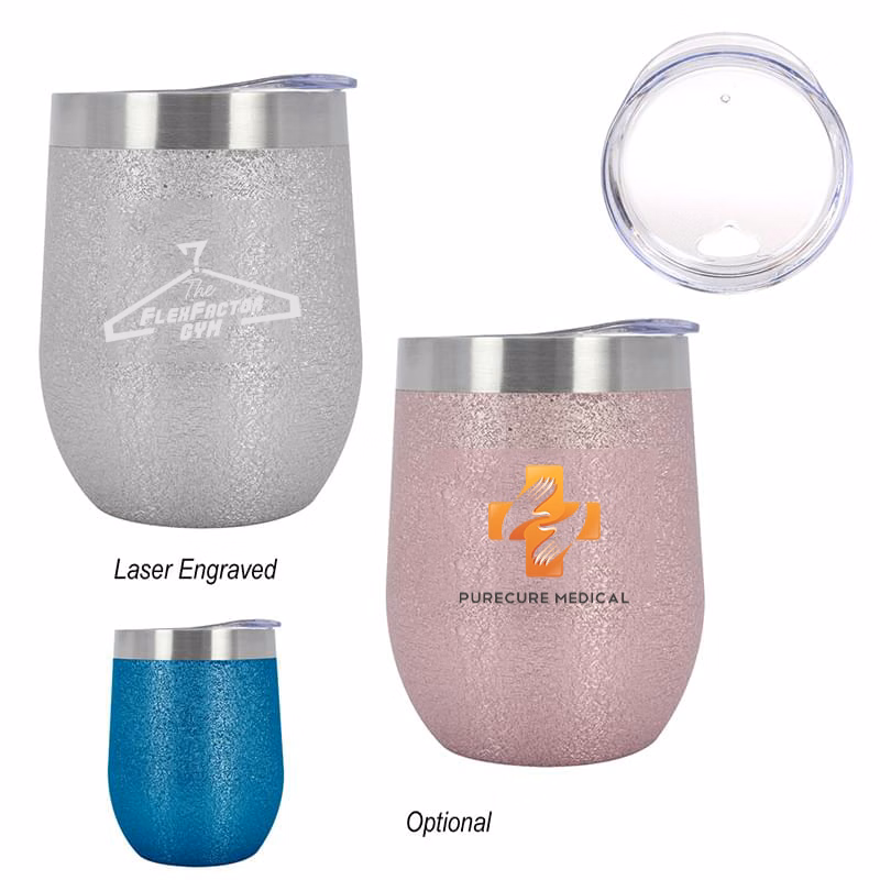 12 Oz. Iced Out Vinay Stemless Wine Cup