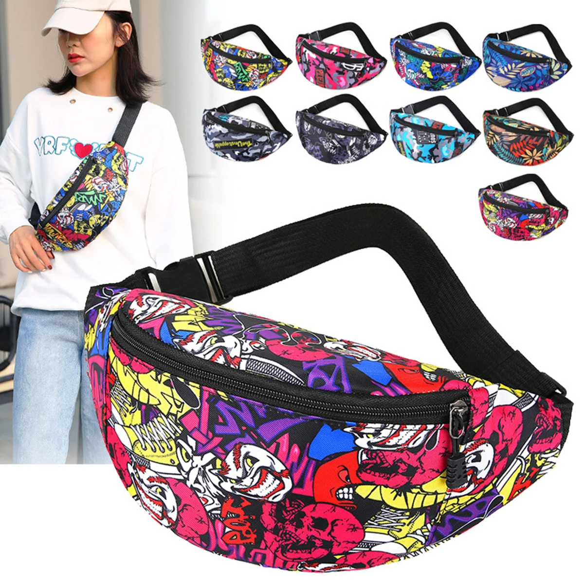 PU Leather Fanny Pack Waist Bag 1