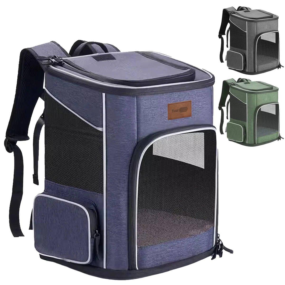 Oxford Portable Breathable Pet Backpack 1