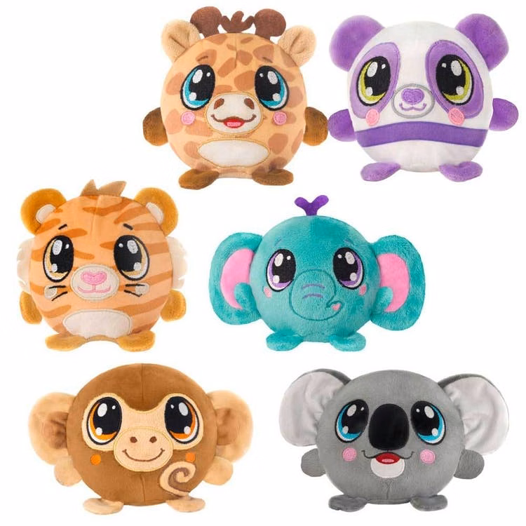 Mystery Jungle Animal Plush Toys - Blind Box 3.5" Assorted