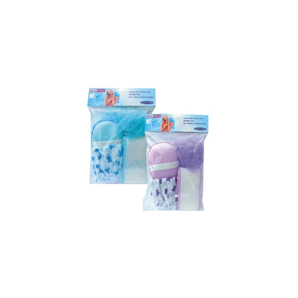 Bath Sets Assorted 4 Piece 1