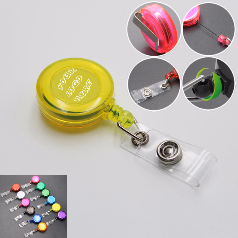 Full Clolor Imprint Badge Reel