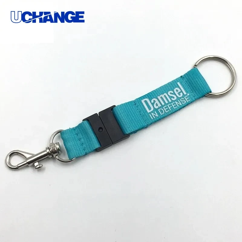 Custom Strap Key Chain with Safety Breakaway and Lobster Claw for Events 1