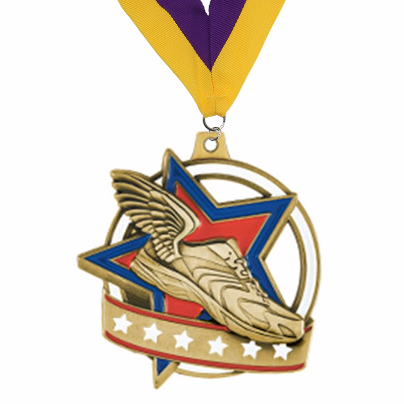 Soft Enamel Zinc Alloy Medal