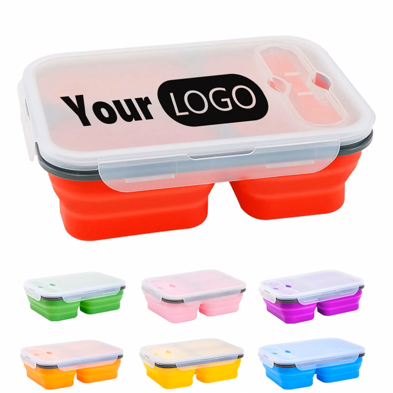 Portable Silicone Foldable Food Container