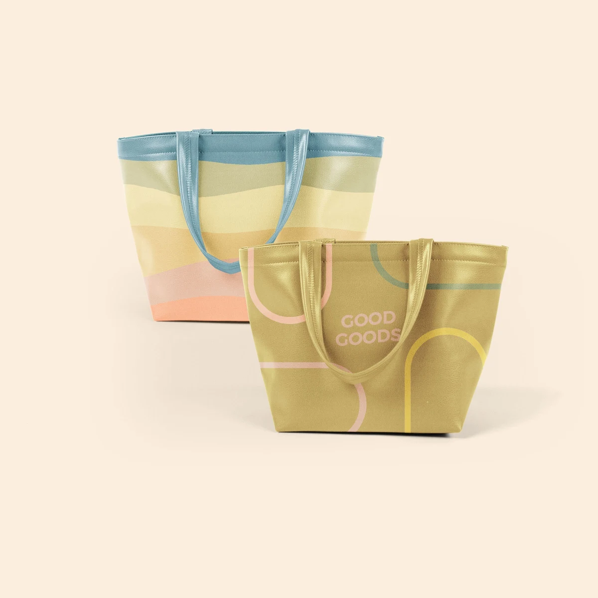 DUMPLING TOTE - VEGAN LEATHER 1