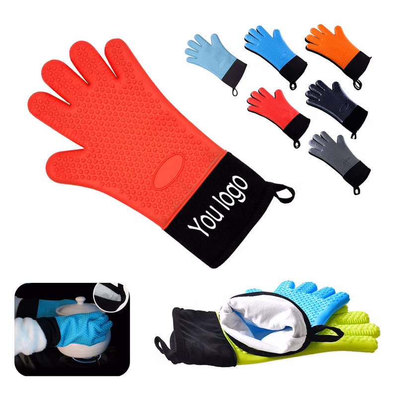 Cotton-lined Heat-insulating Gloves