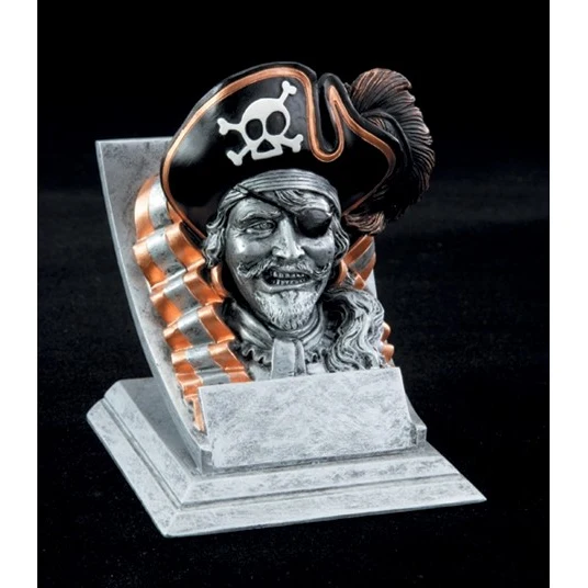 Pirate Spirit Mascot Resin 1