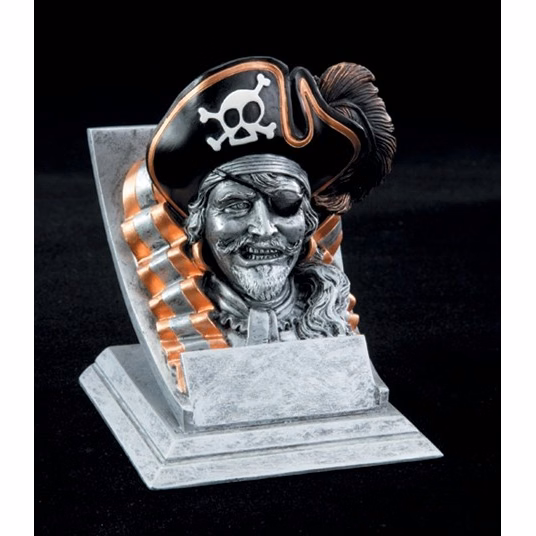 Pirate Spirit Mascot Resin
