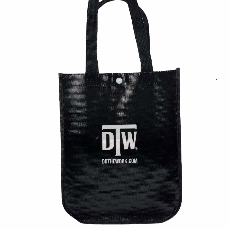 Round Corner Non Woven Laminated Shopper