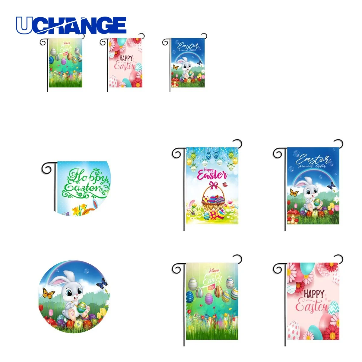 Double Sided Garden Flag Outdoor Decoration 1