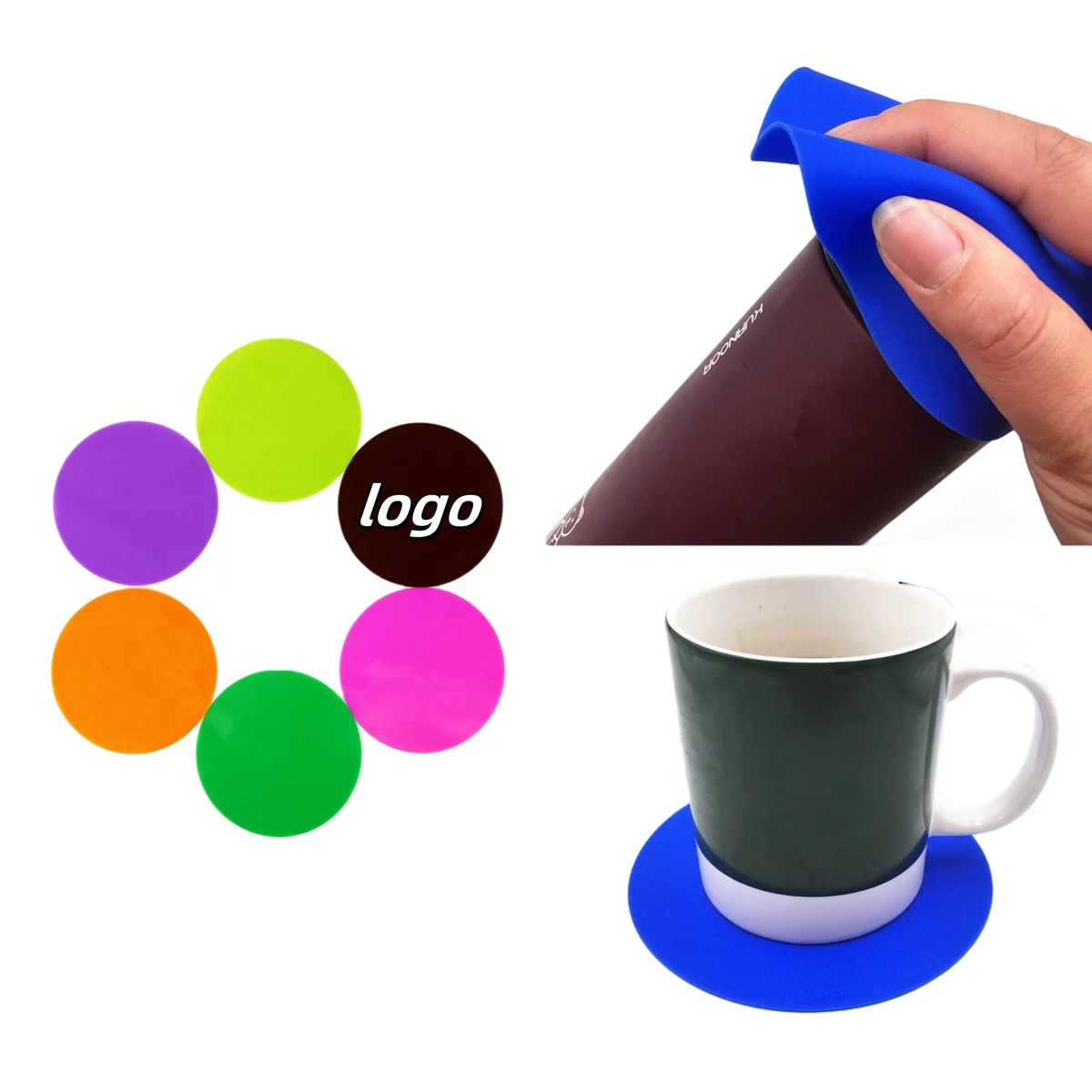 Custom Silicone Non Slip Coaster 1
