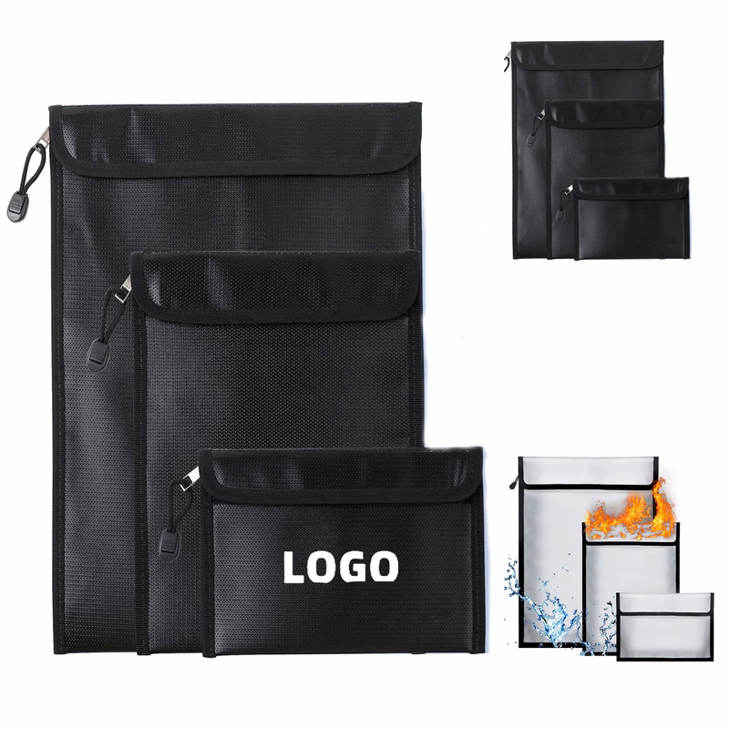 Fireproof and Waterproof Document Storage Bag