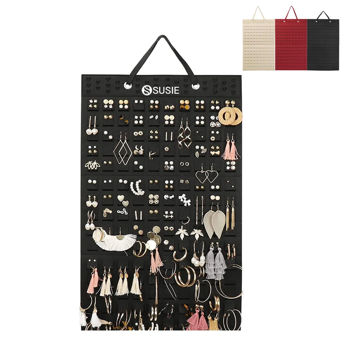 Compact Hanging Earrings Organizer 1