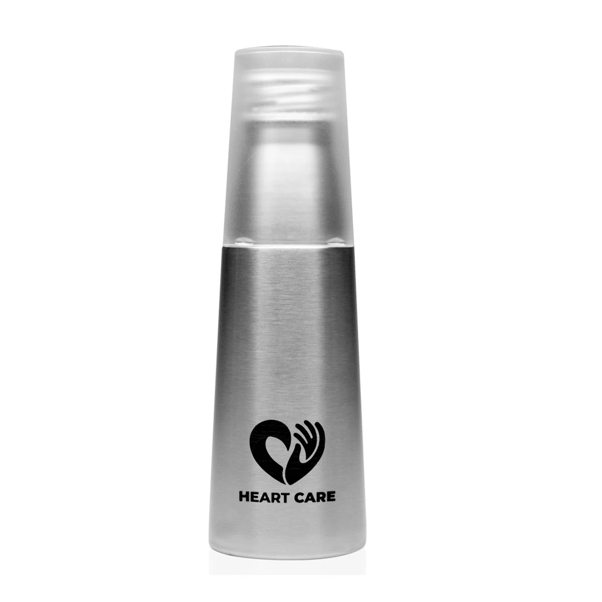 Stainless Steel Water Bottle - featuring Plastic cap and Cup, 17 oz. 1