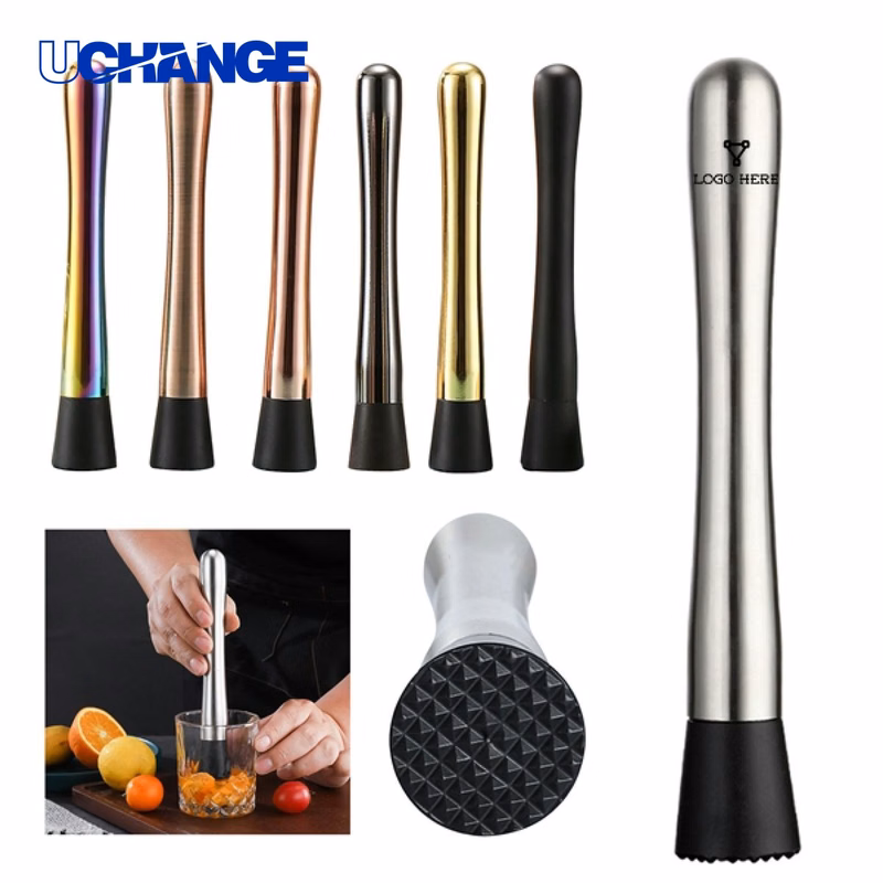 10 Inch Stainless Steel Cocktail Muddler Tool