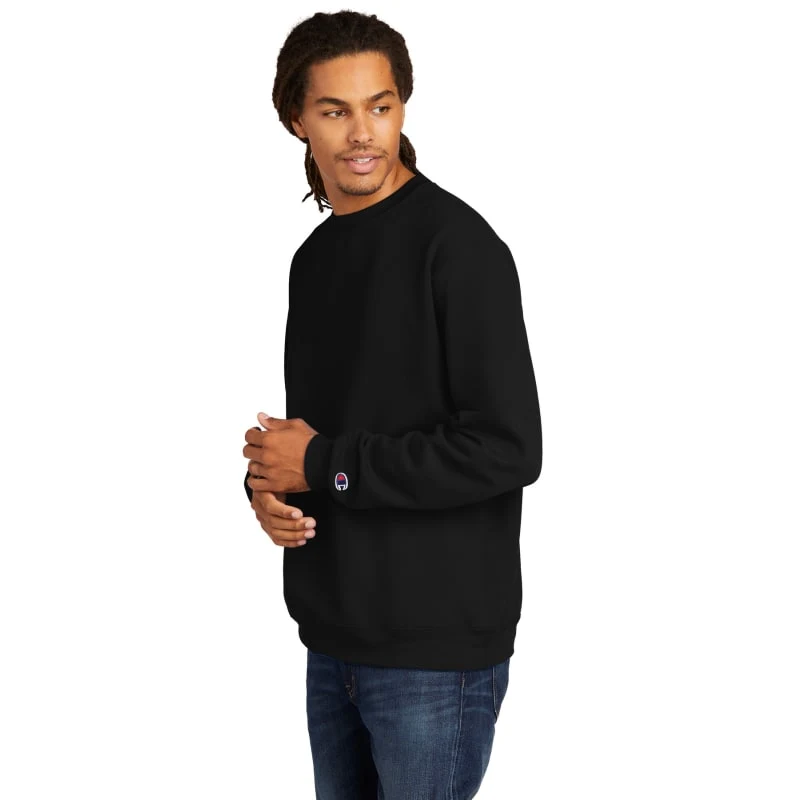 Champion Powerblend Crewneck Sweatshirt. 1