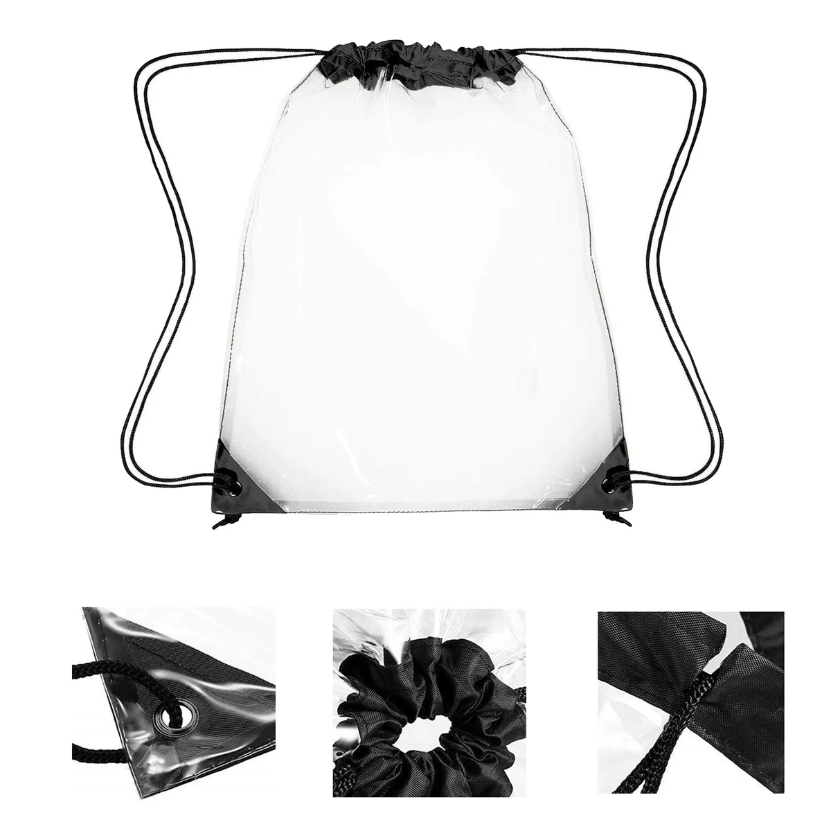 PVC Clear DrawstringBag/Pack 1