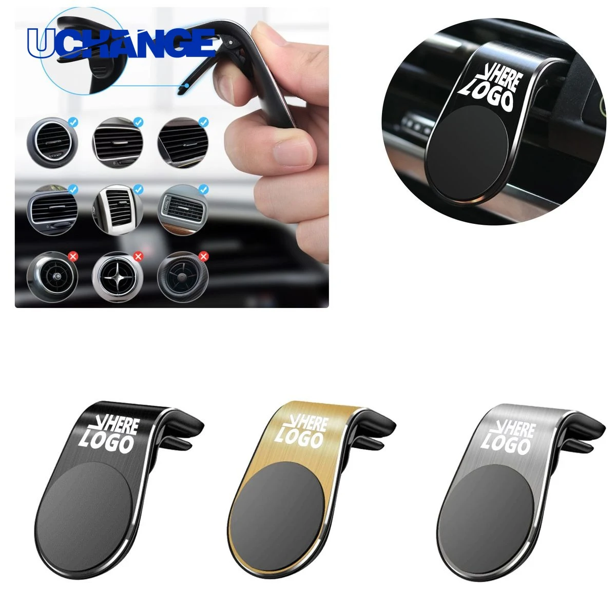 Car Outlet Phone Holder Mount 1