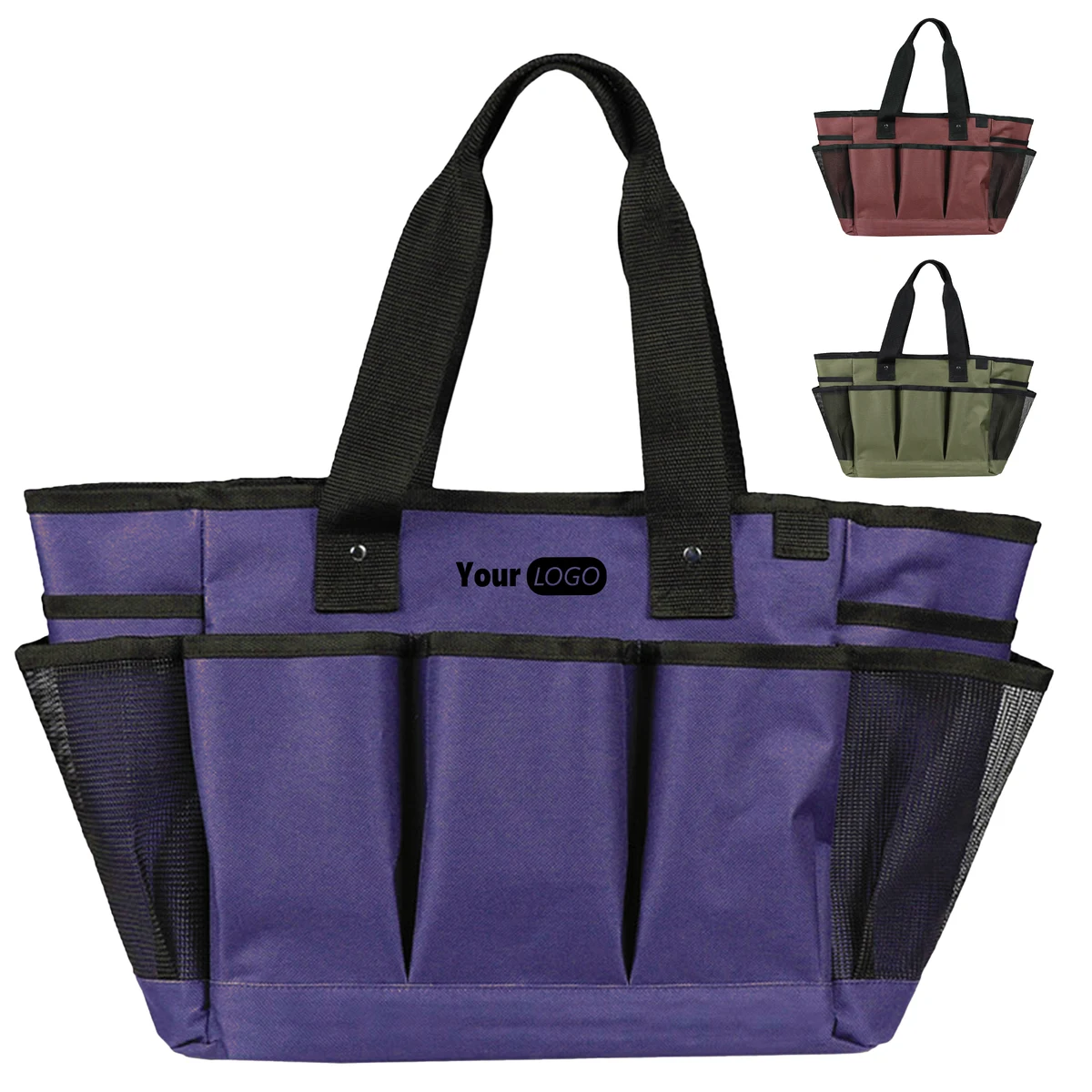 Oxford Planting Tool Storage Bag, custom tote bag with logo imprint 1