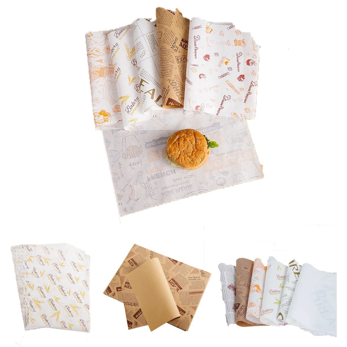 10-Inch Custom Food Wrap Paper for Freshness and Branding 1