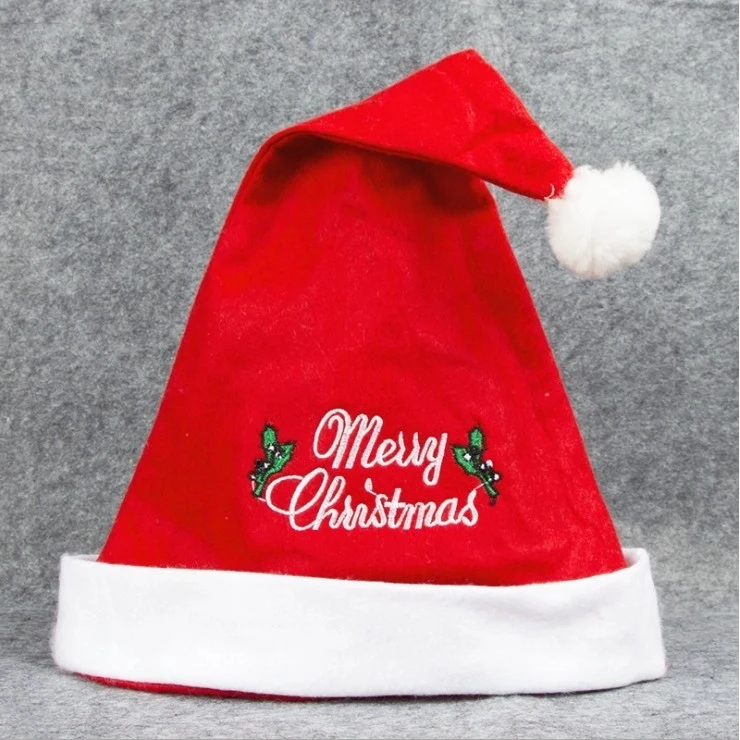 Christmas Hats With Custom Logo 1