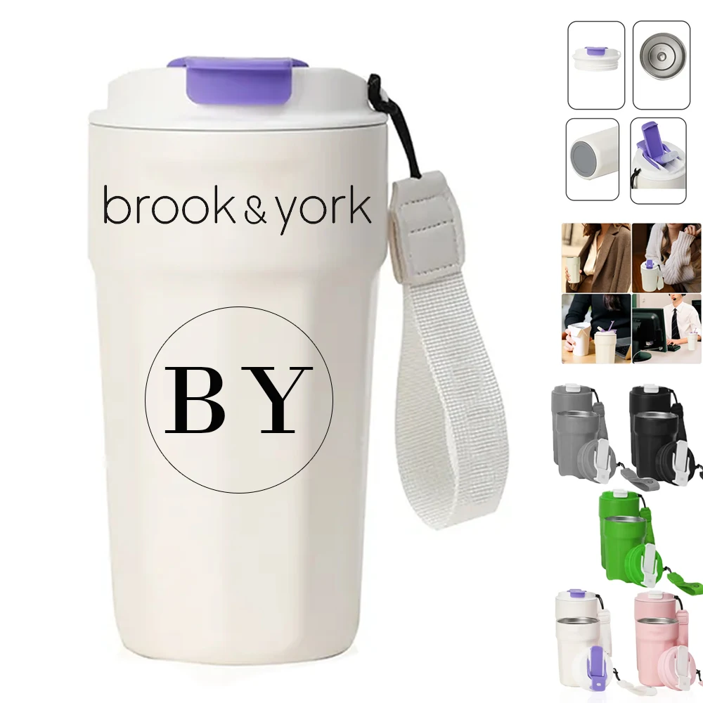 Pastel Stainless Steel Tumbler 13oz 1