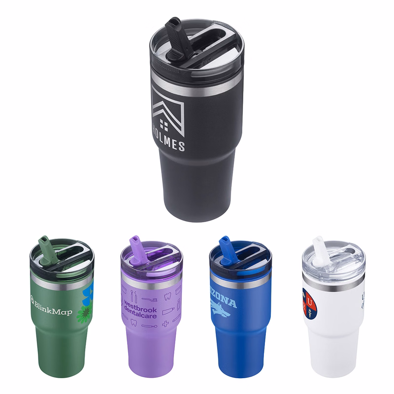 Elgin 20 oz Travel Tumbler w/ Plastic Liner