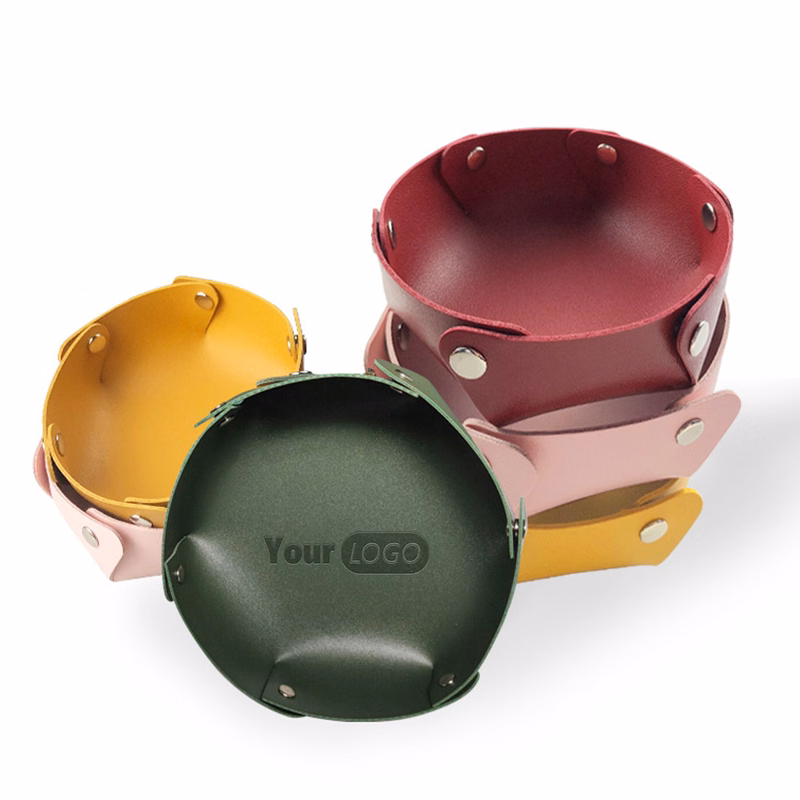 Pvc Circular Foldable Thick Storage Tray