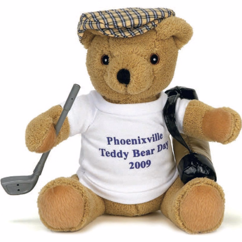 10" Golf Bear