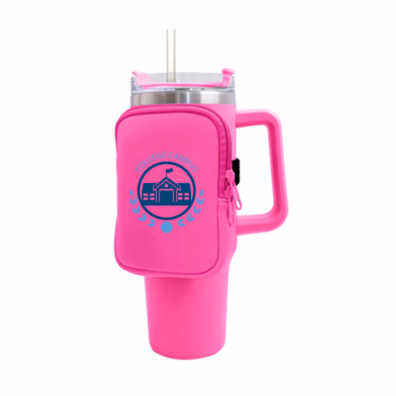 Water Bottle Pouch Compatible With Stanley Cup Single Pocket