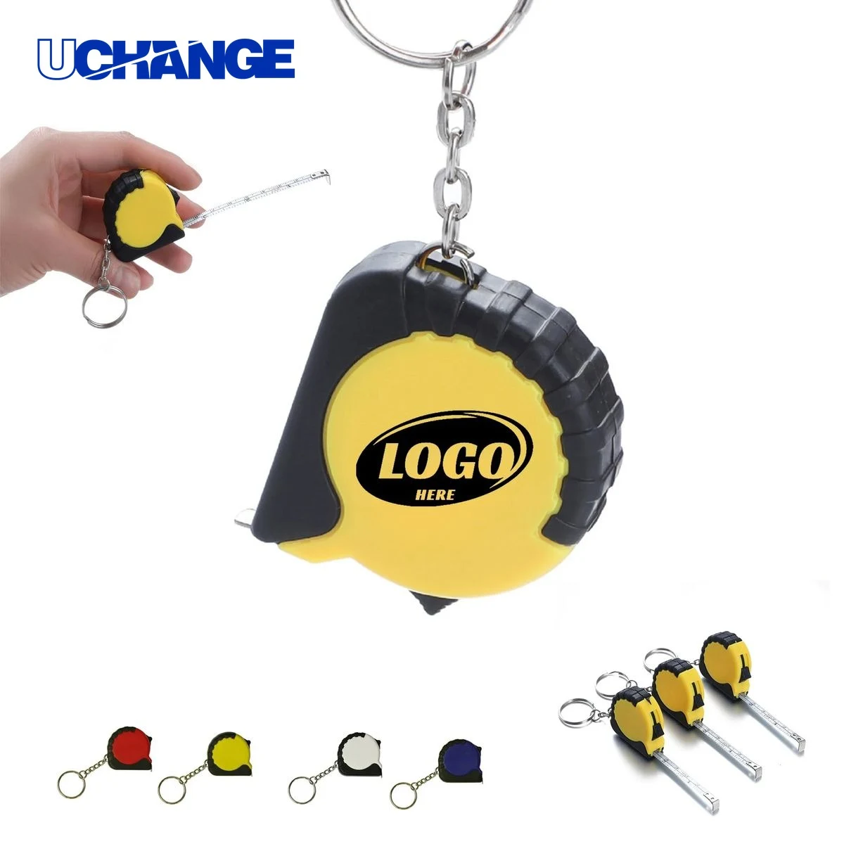 3Ft Mini Tape Measure Tool With Keychain 1