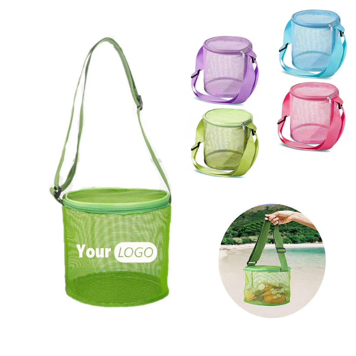 Portable Shell Collecting Play Bag MOQ 20 PCS 1