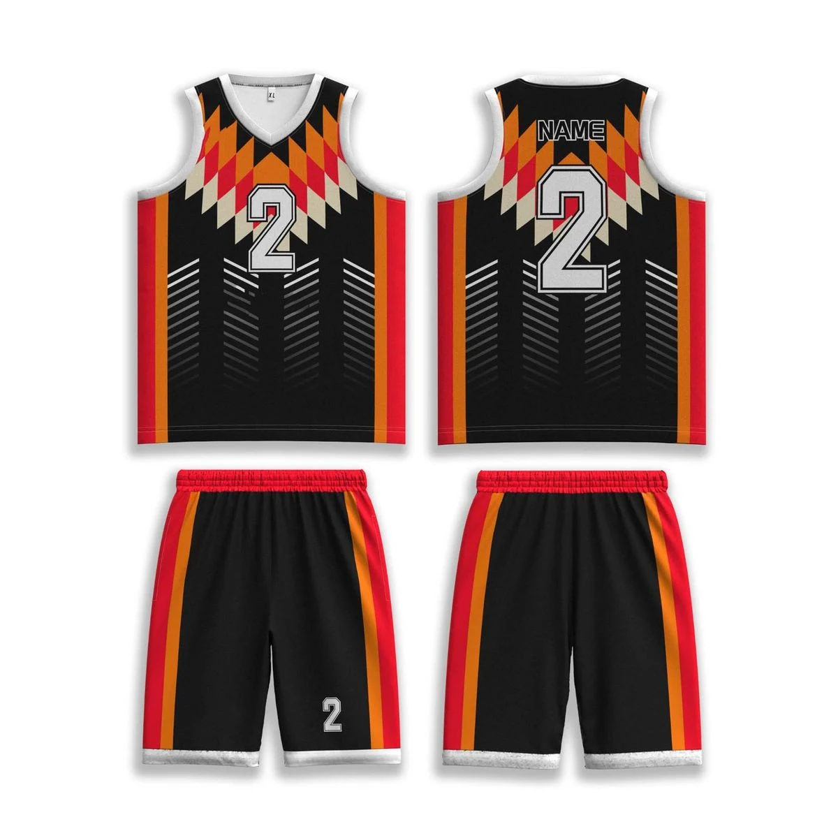 Fully Customized Basketball Team Uniforms 1