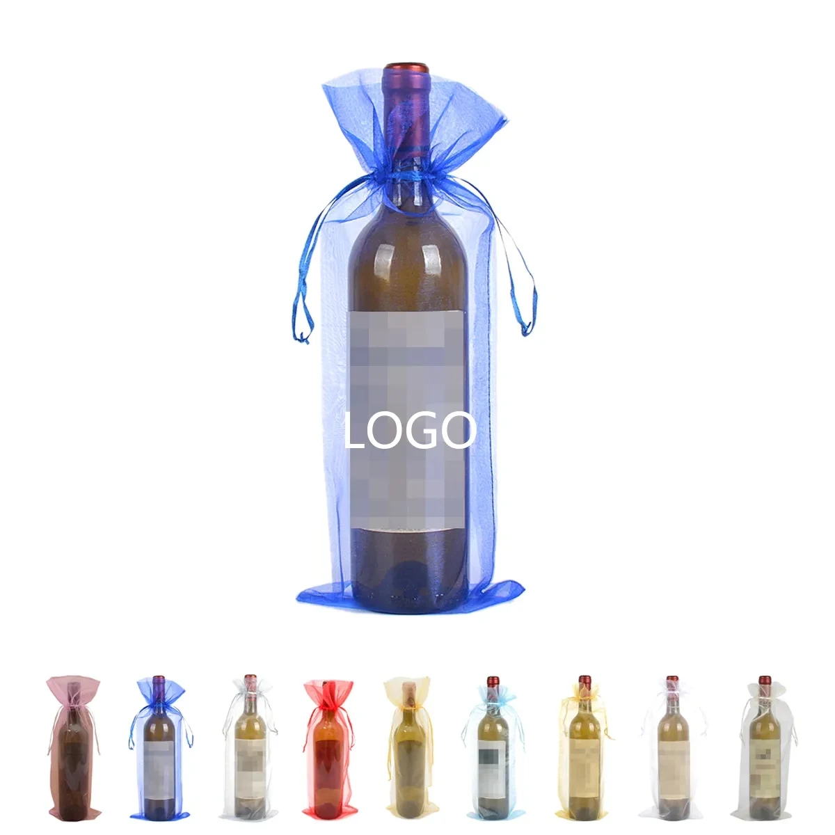 Organza Wine Gift Bag 1
