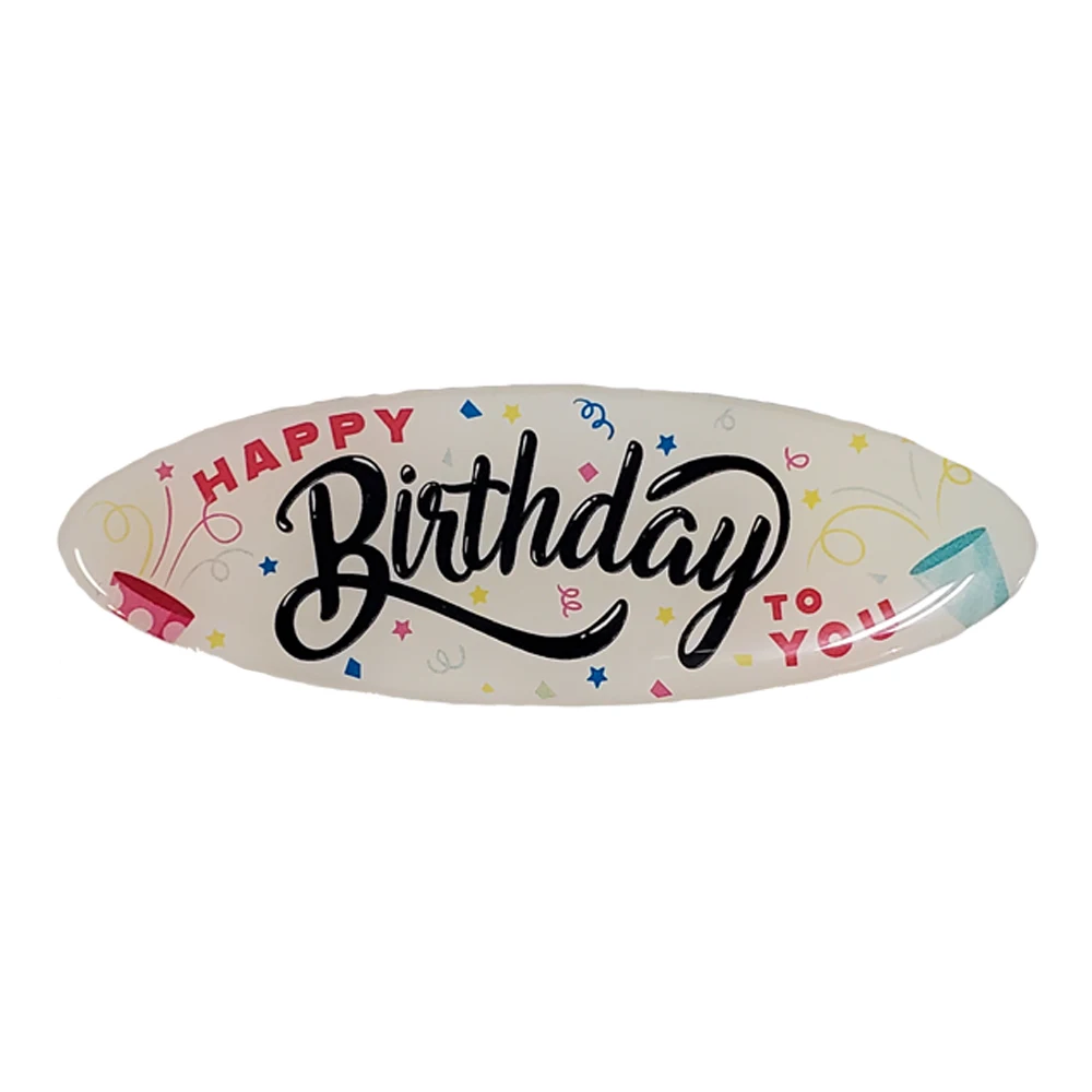 Magnetic Promo / Button / Name Badge with custom shape from 2.1 - 3 Sq. In. 1