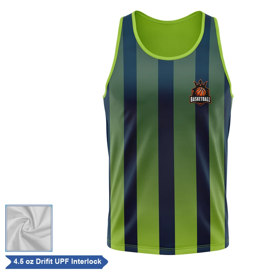 Sublimation UPF DriFit Classic Tank Top - Men, Women, Kids 1