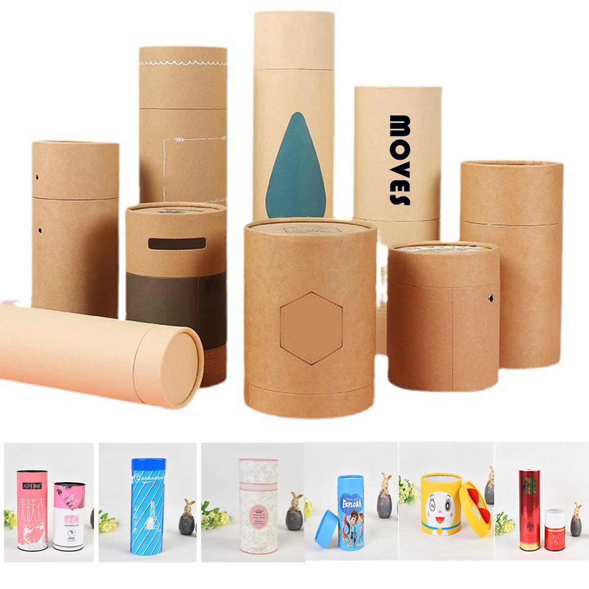 Kraft Paper Tube Customization 1
