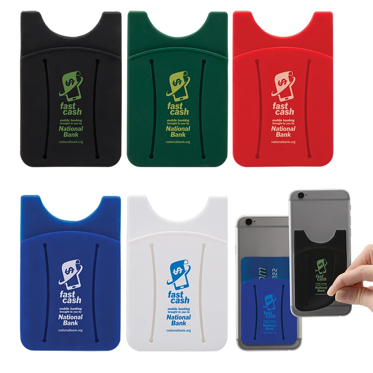 Finger Grip Cell Phone Card Holder 1